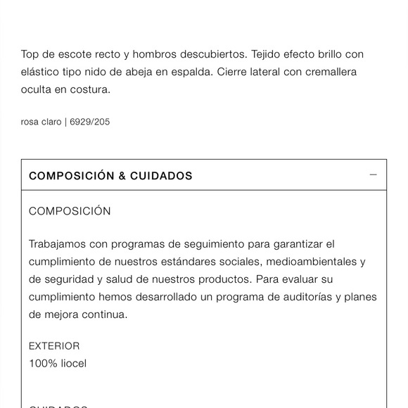 ZARA… strapless top with glitter effect fabric - Picture 4 of 8